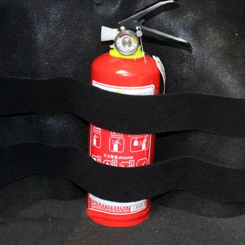 2 PCS Fire Extinguisher Car Trunk Holder Universal Strap Down Design Organizer Dropshipping
