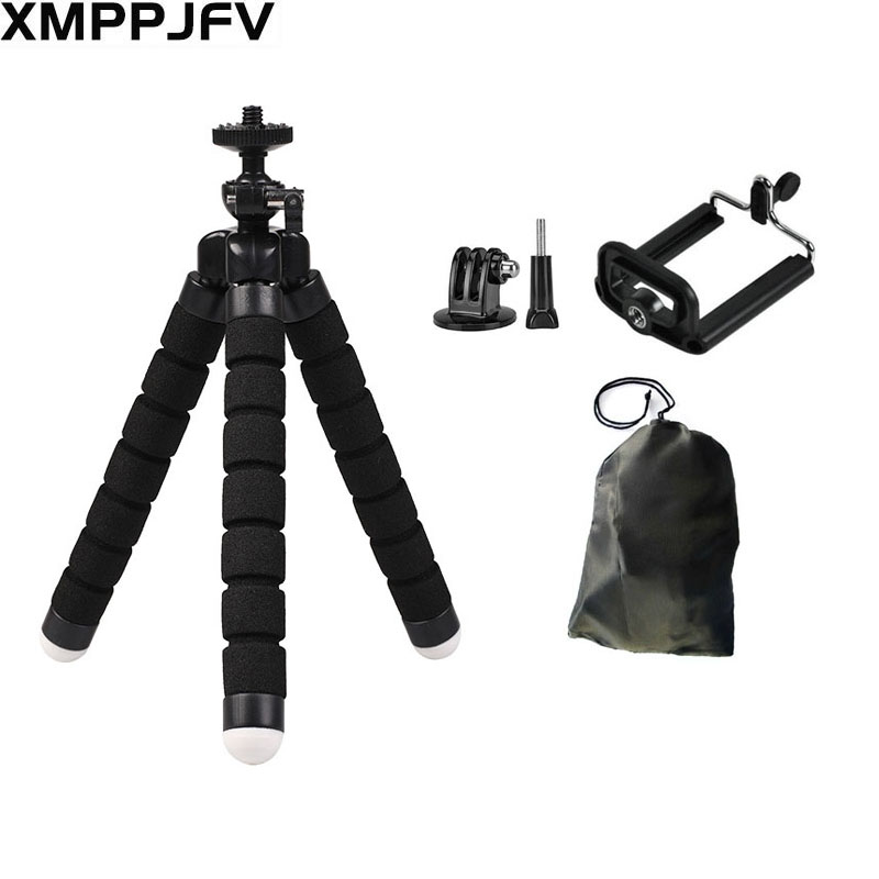 Tripods for Gopro Hero 10 9 8 7 Black MAX Flexible Mini Octopus Tripod Accessories for Go Pro 6 5 4 YI Eken SJCAM DBPOWER AKASO