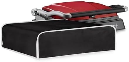 Black Grill Electric Tabletop Griddle Dust Cover Thick Fabric Kitchen Small Appliance Protective Cover Fits for Pizza Sandwich Maker Panini Press and Extra Accessories Home Decor