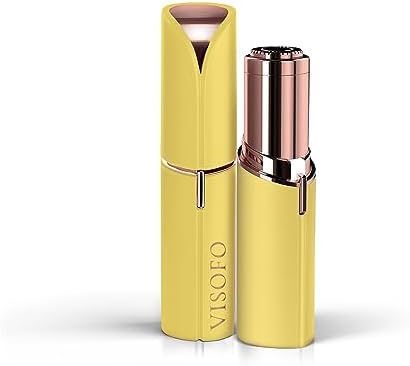 Facial Hair Removal for Women - Electric Razor Device, Small Dermaplaning Remover Tools Finishing Epilator Trimmer Flawless Face Dermaplane Shavers Beauty Gadgets Accessories by VISOFO