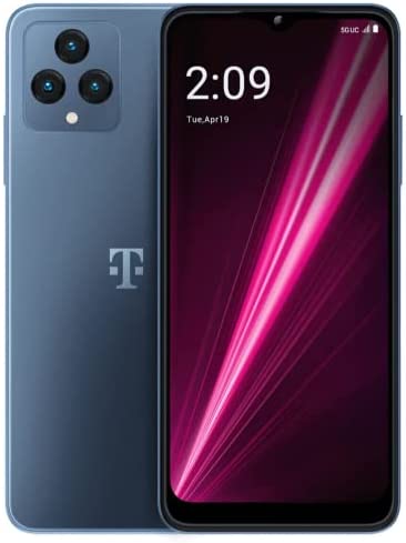 T-Mobile | Revvl 6 5G | 64 GB | Blue (T-Mobile Unlocked) (Renewed)