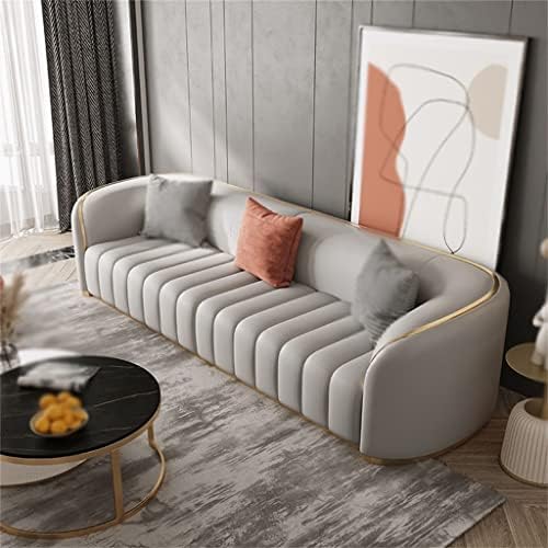 Now Sofa Living Room Furniture Gold Frame Apartment Sofa Sofa Living Room Furniture, 2000mm~2400mm, FANCUF-gte3