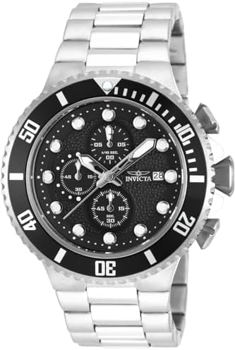 Invicta Men's 18906 Pro Diver Analog Display Japanese Quartz Silver Watch