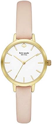 Kate Spade New York Metro Slim Women's Watch with Stainless Steel Bracelet or Leather Band