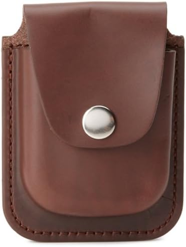 Charles-Hubert, Paris 3572-5 Brown Leather 56mm Pocket Watch Holder